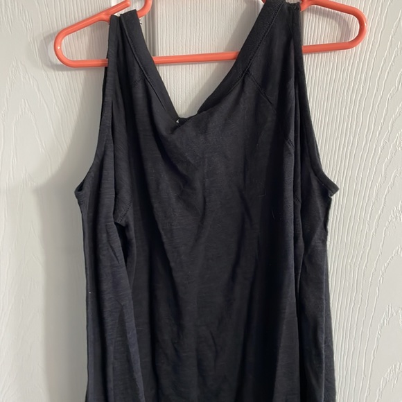 NWT Girls Black Off Shoulder LS Top - Picture 4 of 4